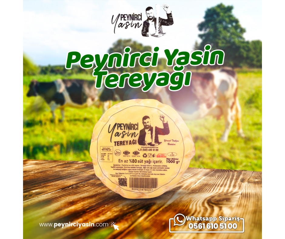 Peynirciyasin Yöresel Köy Tereyağı