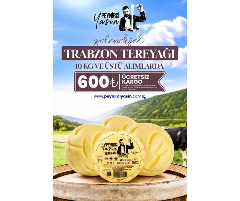 Trabzon Tereyağı 10KG Kampanyası